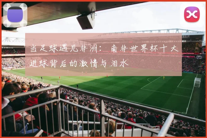 当足球遇见非洲：南非世界杯十大进球背后的激情与泪水
